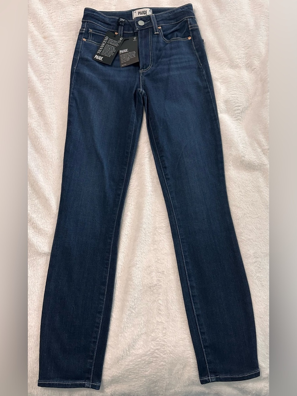 ✨ NWT PAIGE Hoxton Crop‎ Jeans | Dark Wash | High Rise | Size 26